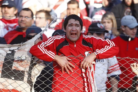 El día que River Plate descendió (AFP)