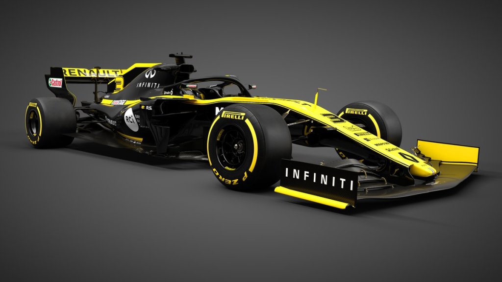 El nuevo monoplaza de Renault (Twitter @RenaultF1Team)