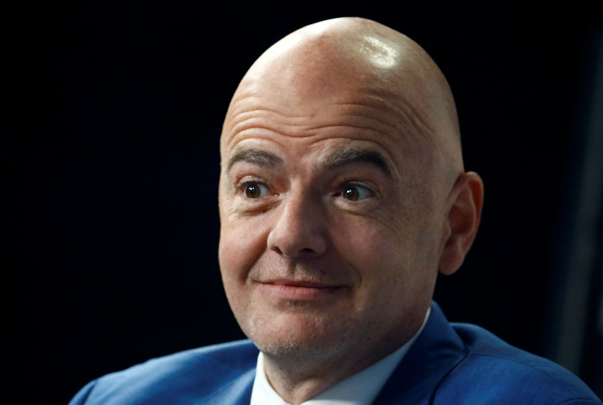 Gianni Infantino, presidente de la FIFA (Reuters)