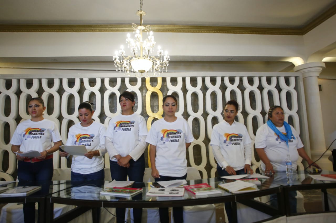 En Puebla hay aproximadamente 502 estancias infantiles en las que se atiende aproximadamente a 19 mil niños (Andrés Lobato)