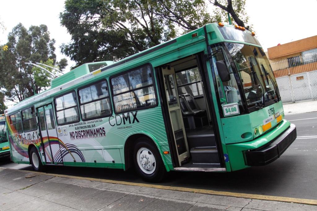 Los nuevos trolebuses se integrarán a la ruta de Eje Central. | Cuartoscuro