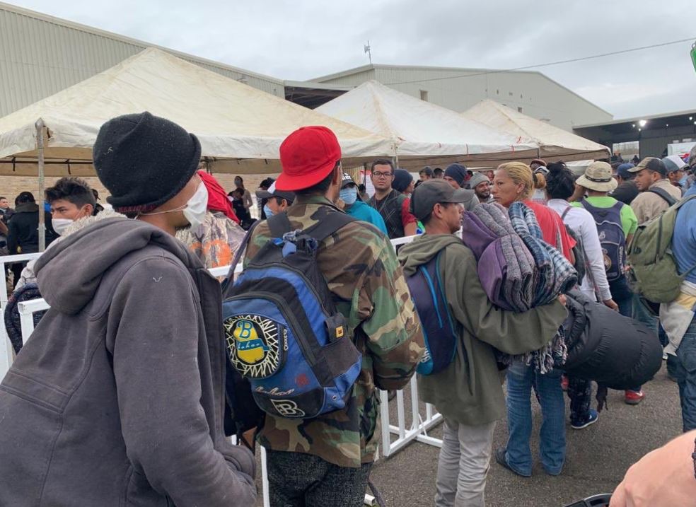 Actualmente en el albergue hay 1 mil 600 migrantes. (Milenio Digital)