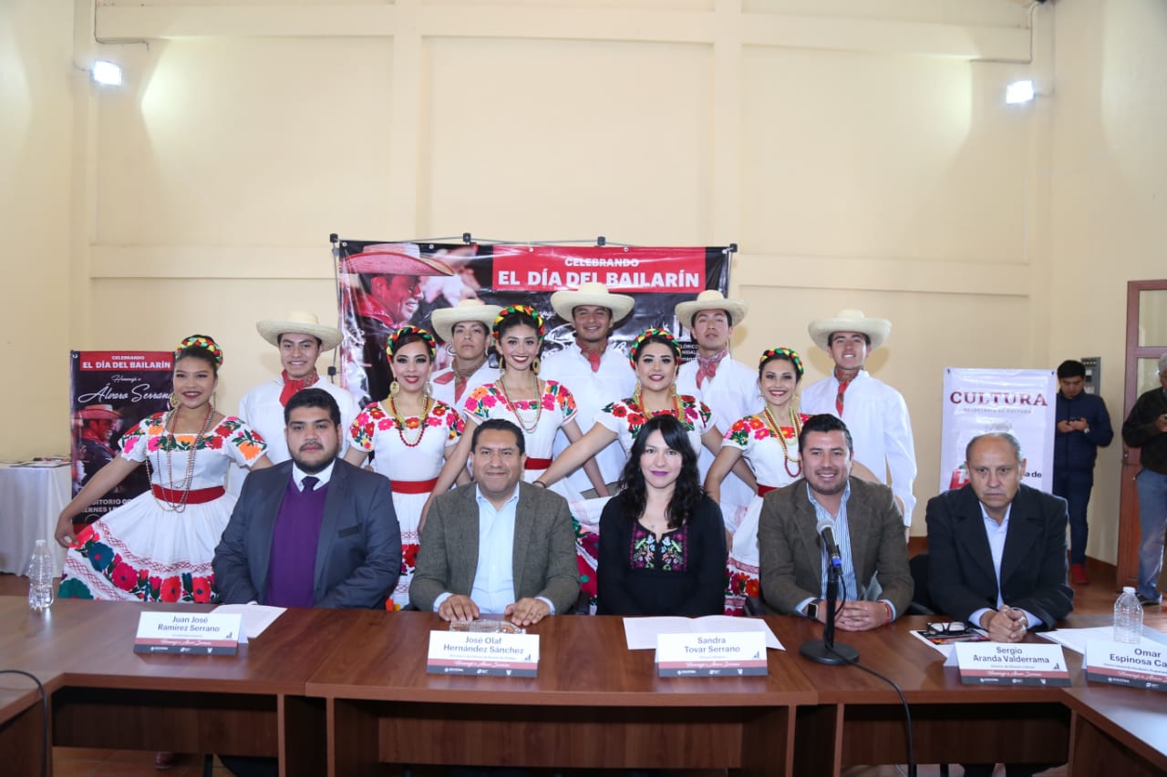 Presentan pormenores de la celebración del Día del Bailarín. (Carlos Mercado)