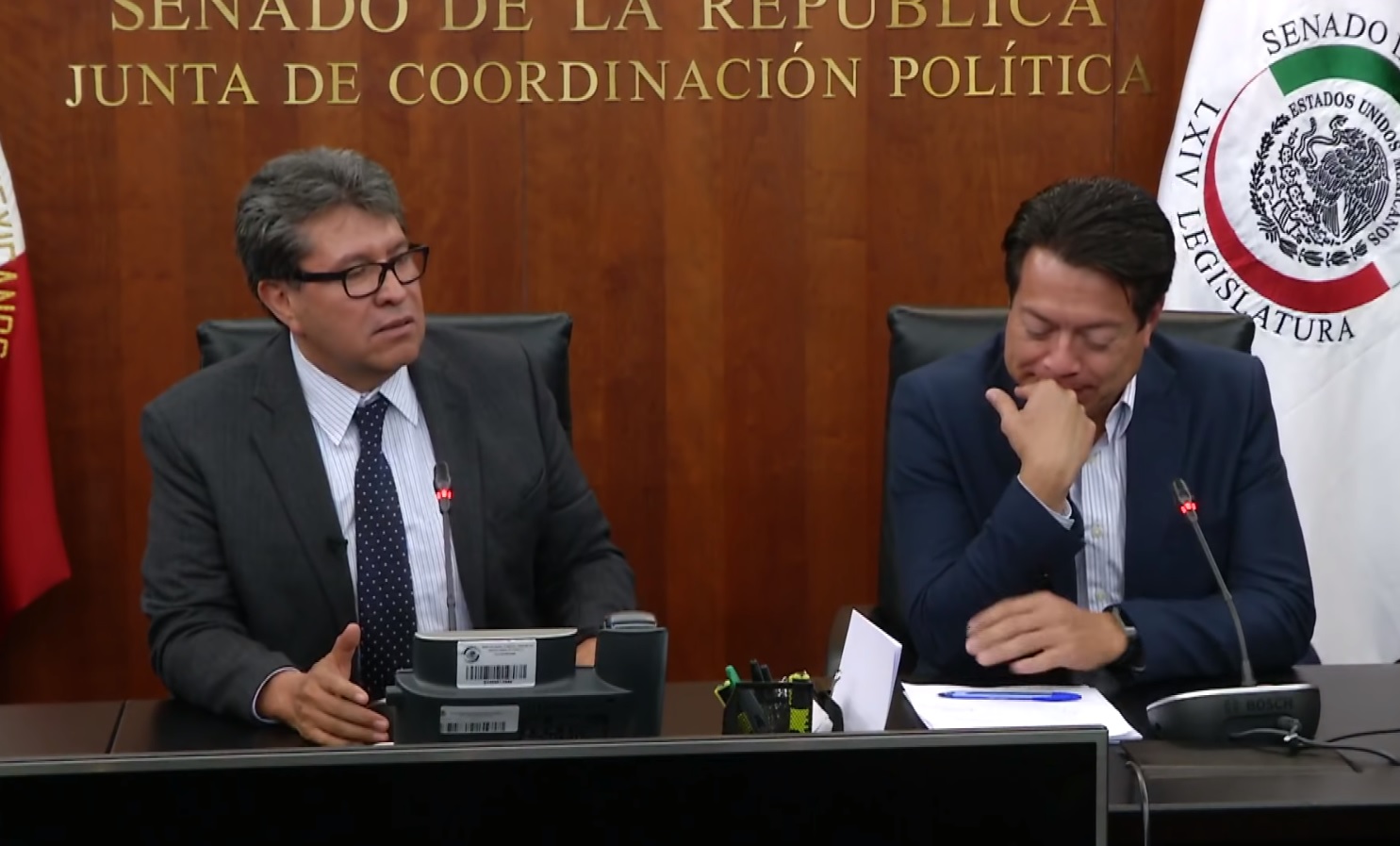 Ricardo Monreal y Mario Delgado (Especial)