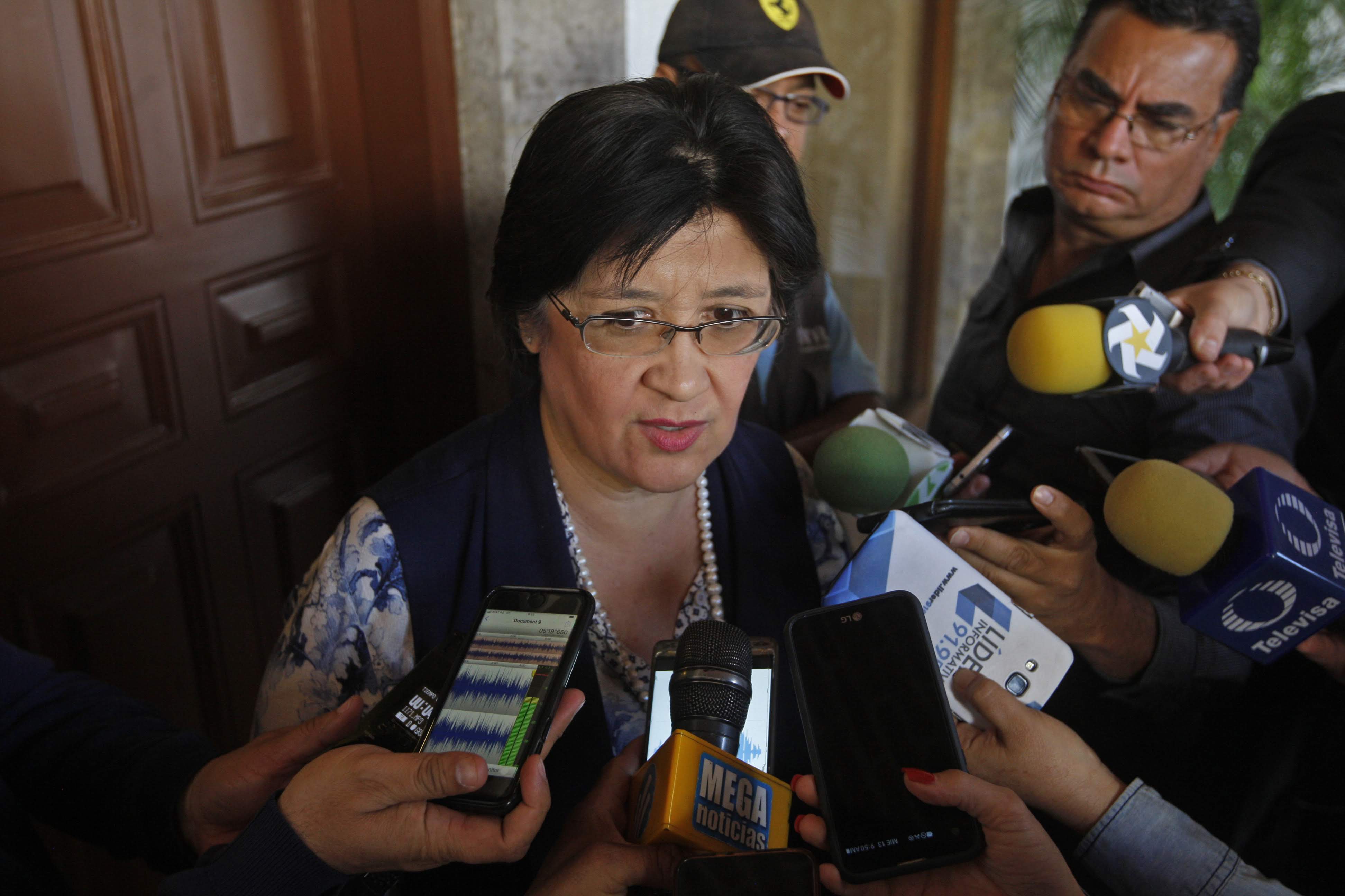Teresa Brito Serrano,  no reveló el contenido de la declaración