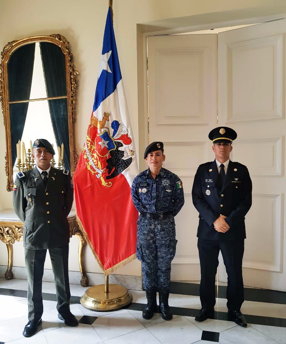 Yamillet Salazar, la instructora de la SSPH que recibe un año de capacitación en Chile. (Cortesía)