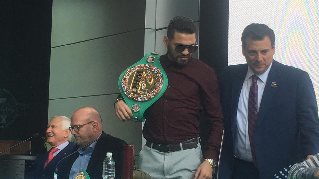 Carlos Ramírez estuvo en la Ciudad de México (Érika Montoya)
