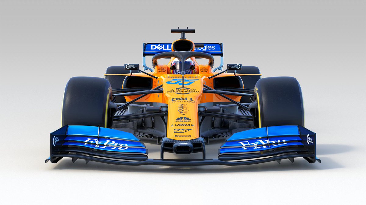 El nuevo bólido de McLaren (Twitter @McLarenF1)