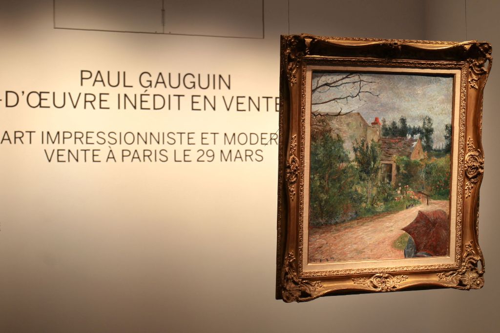 Se expondrá en la sede francesa de Sotheby's a partir del 23 de marzo y hasta el día 29, cuando será subastado. (AFP)
