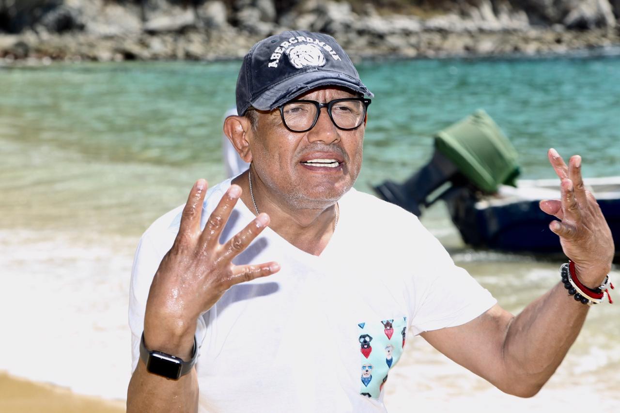 Juan Osorio graba las últimas escenas de 'Mi marido tiene más familia'. (Édgar Negrete)