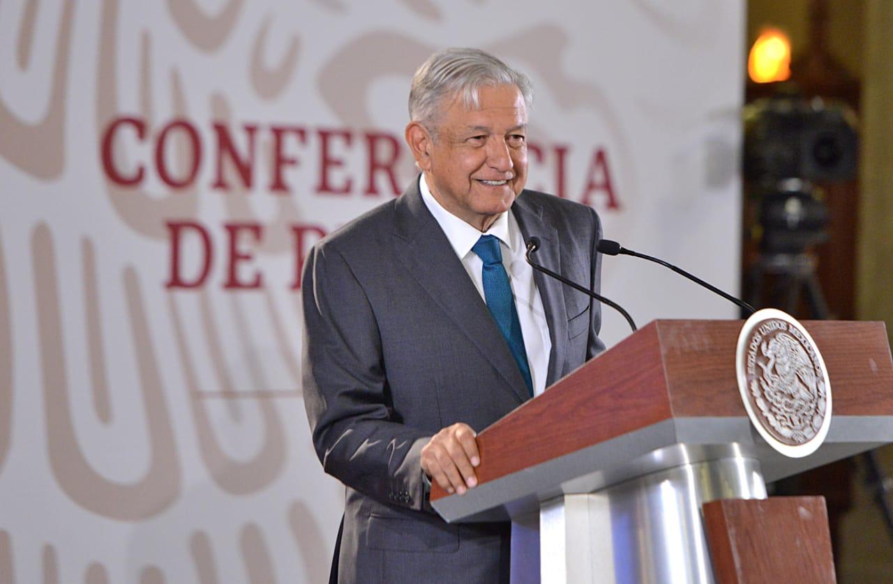 El presidente Andrés Manuel López Obrador ofrece conferencia en Palacio Nacional (Presidencia)