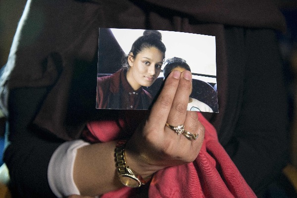 Shamina Begum, joven británica que se unió al EI, quiere volver a su país aunque no se arrepiente de nada. (AFP)