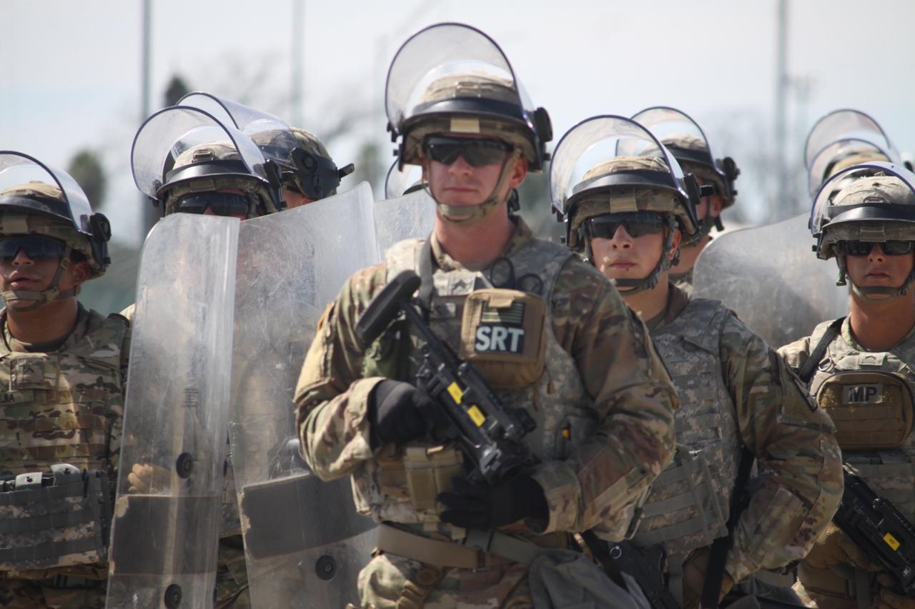 Participaron Agentes tanto de Fuerzas Armadas, del Customs and Border Protection (CBP), Policía del Estado y agentes de Washington. (Christian Sánchez
