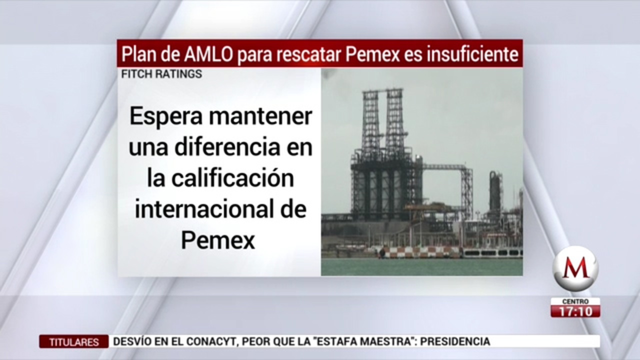 Plan de AMLO para Pemex es insuficiente: Fitch- Grupo Milenio