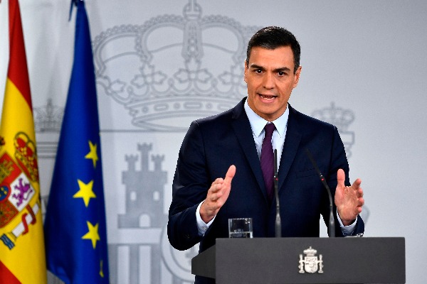 El presidente Pedro Sánchez convocó a elecciones generales en España para el 28 de abril. (AFP)