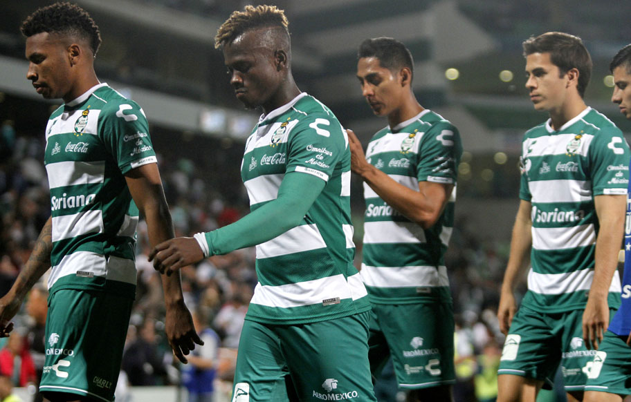 Santos no ha logrado buenos resultados jugando como visitante, acumula 7 partidos sin ganar fuera de casa. (Óscar Wong)