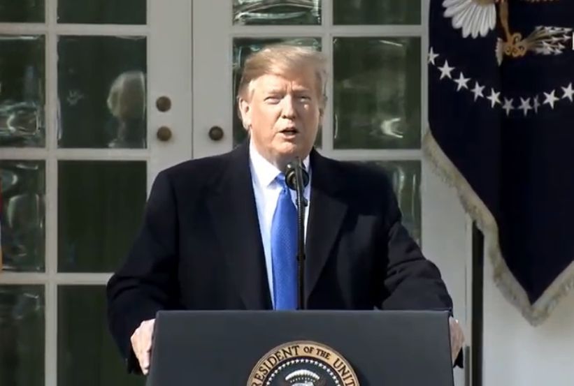 Trump aseguró que el gobierno de EU tiene una buena relación con China. | Especial