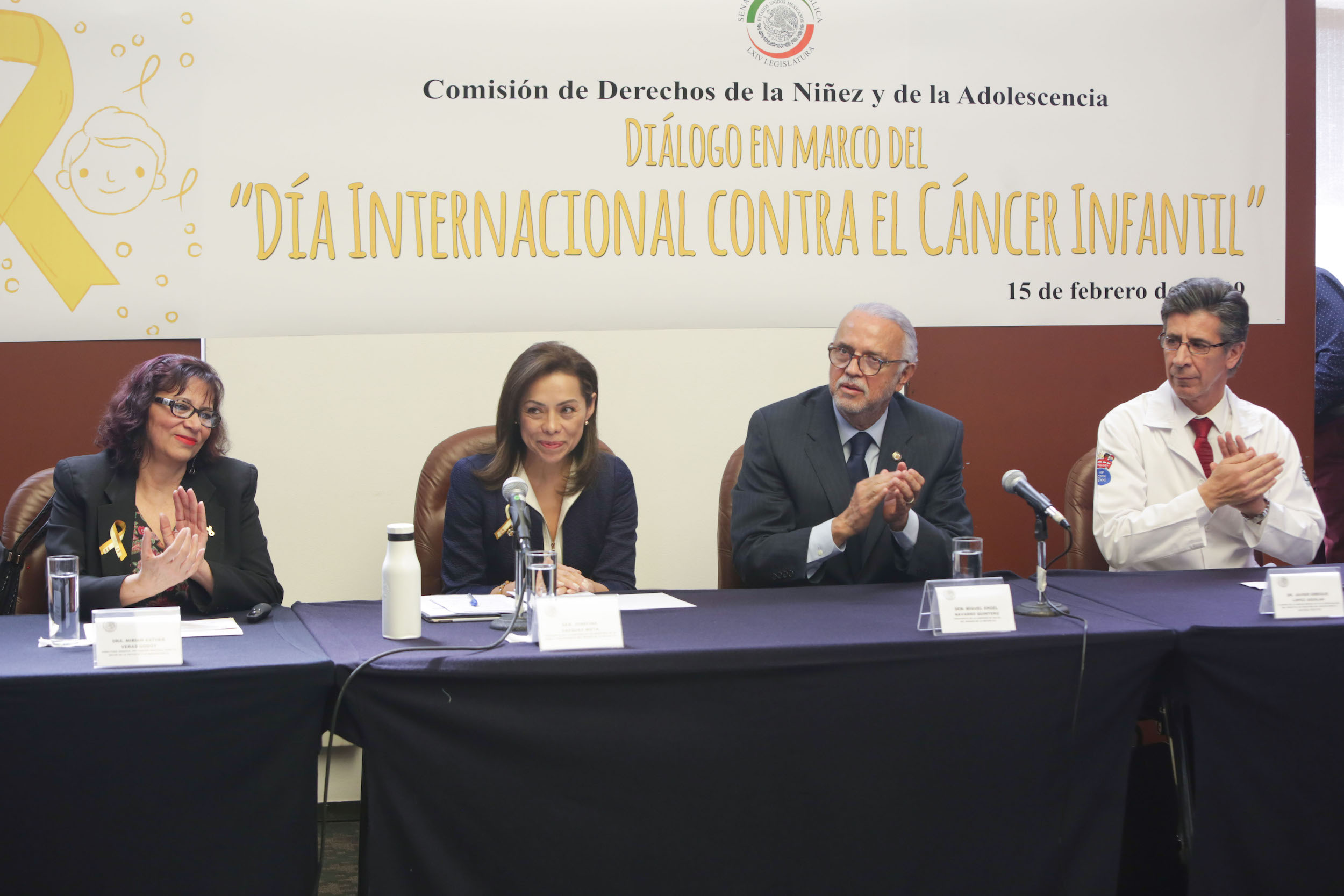 Vázquez Mota dijo que el 70 por ciento de los casos de cáncer en México se diagnostican en etapas avanzadas. (Senado)