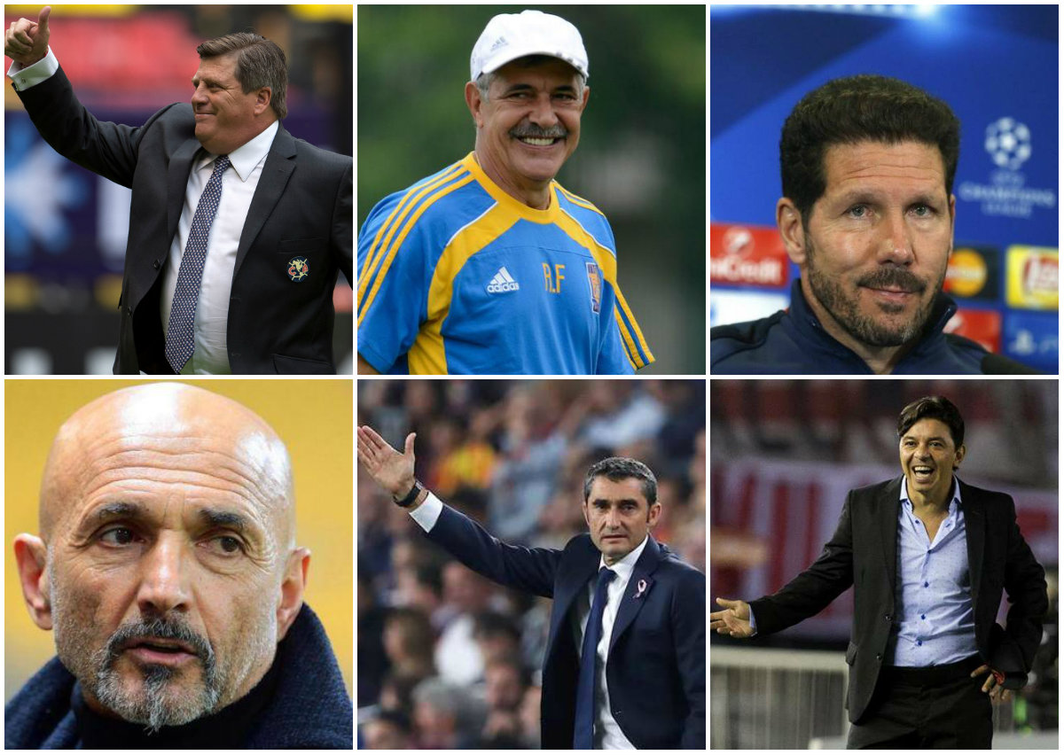 Algunos de los mejores técnicos del mundo (Mexport/EFE)