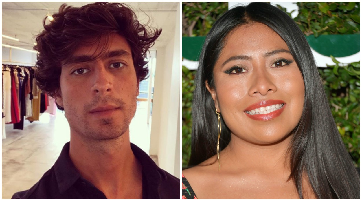 Goyri y Yalitza Aparicio (Instagram y AFP)