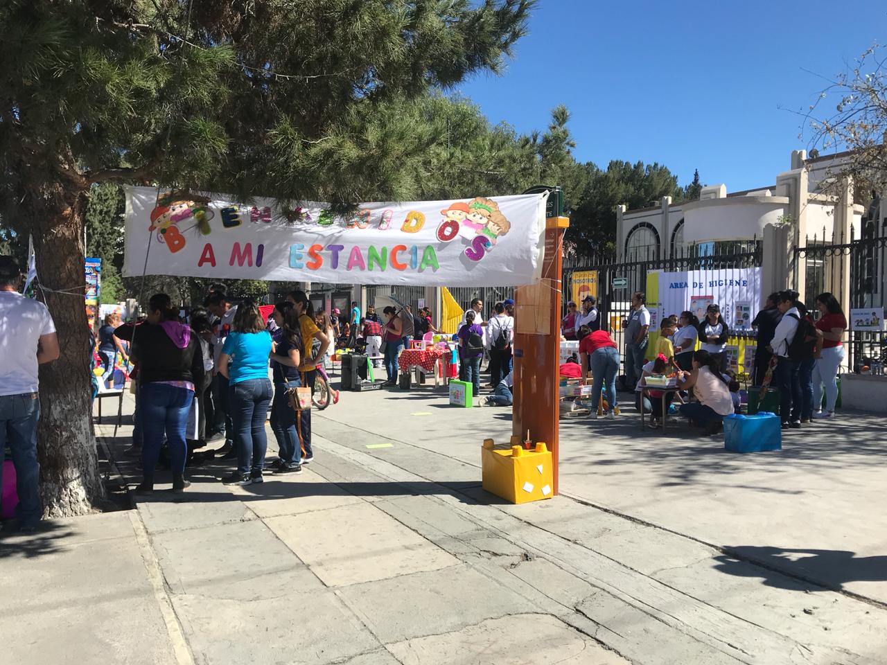 También el objetivo era mostrar las actividades que se realizan en las estancias infantiles. (Ana Ponce)