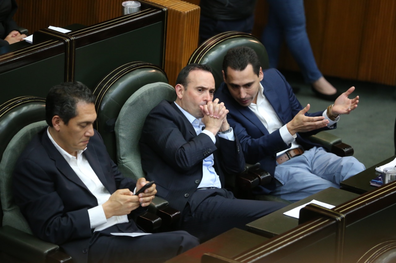 El diputado Luis Susarrey, se mostró a la espera de que el proyecto regrese los niveles de seguridad que presentaba dicha ciudad. (Raúl Palacios)
