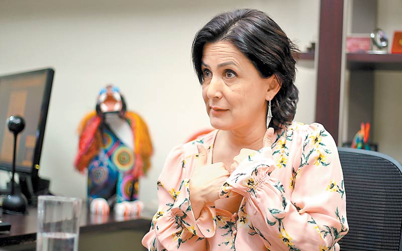 La directora del centro de análisis fue entrevistada en ‘El asalto a la razón’. (Foto: Araceli López)