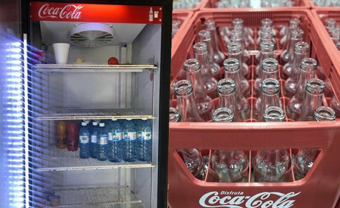 Escasez de refresco en Matamoros.