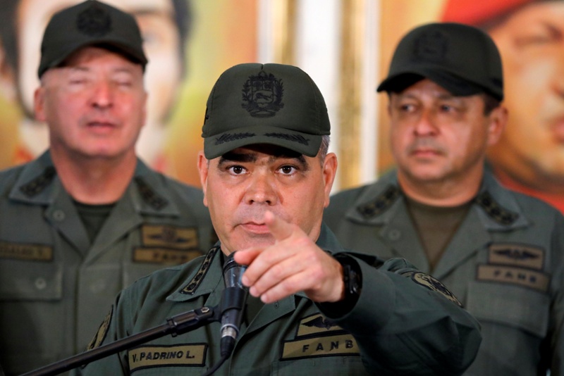 El ministro de Defensa de Venezuela, Vladimir Padrino López.