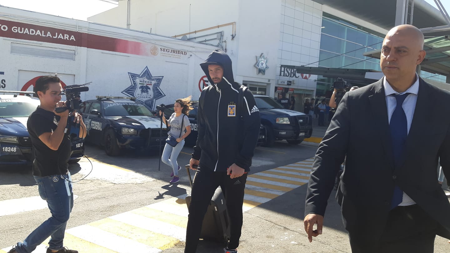 André-Pierre Gignac, que en vuelo diferente procedente de Monterrey