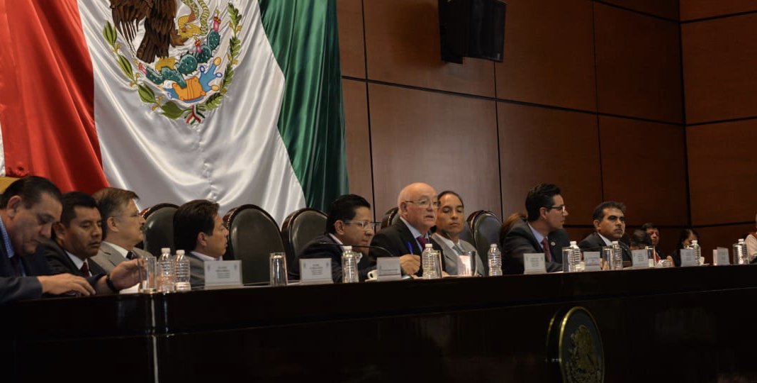 David Rogelio Colmenares en la presentación del informe de la Cuenta Pública 2017 en la Cámara de Diputados (@ASF_Mexico)