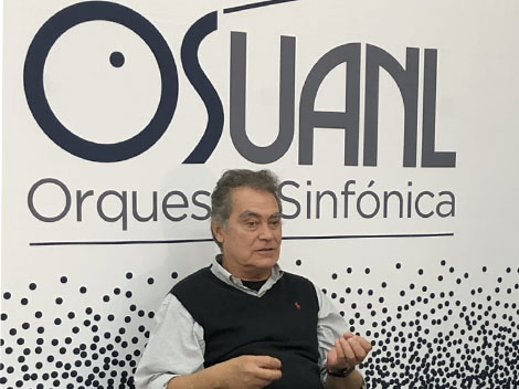 El director general de la Osuanl, Eduardo Diazmuñoz. Foto: Especial