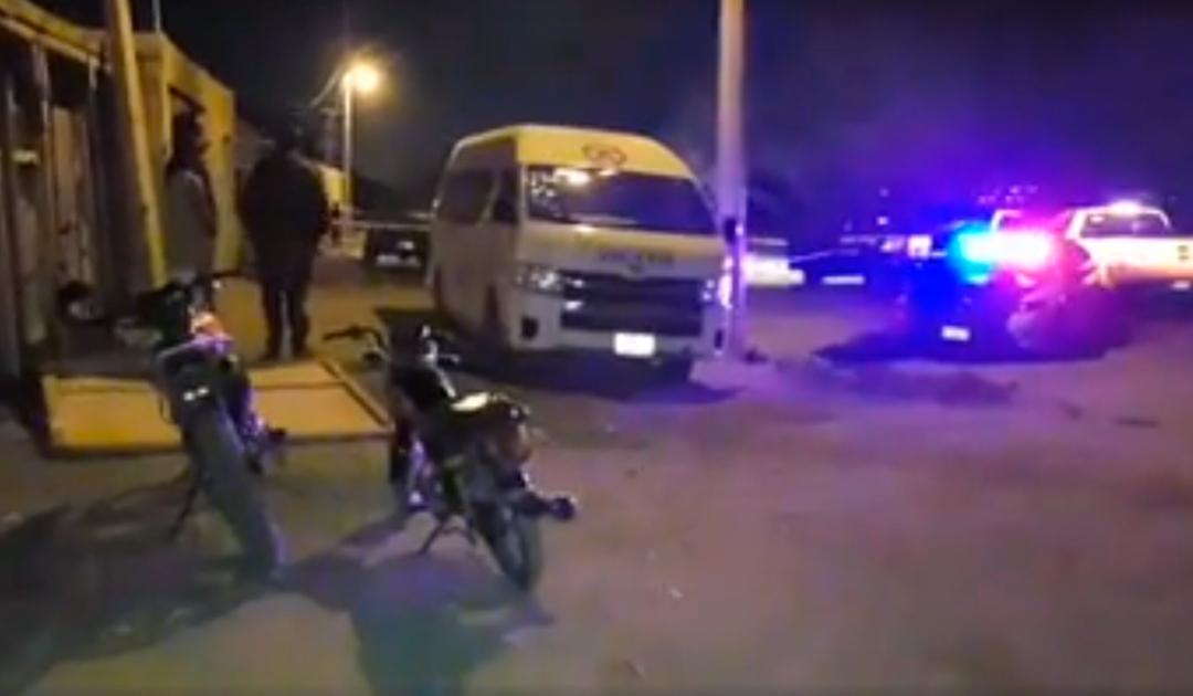 El hecho se registró minutos después de las 21:00 horas (Foto Redes)