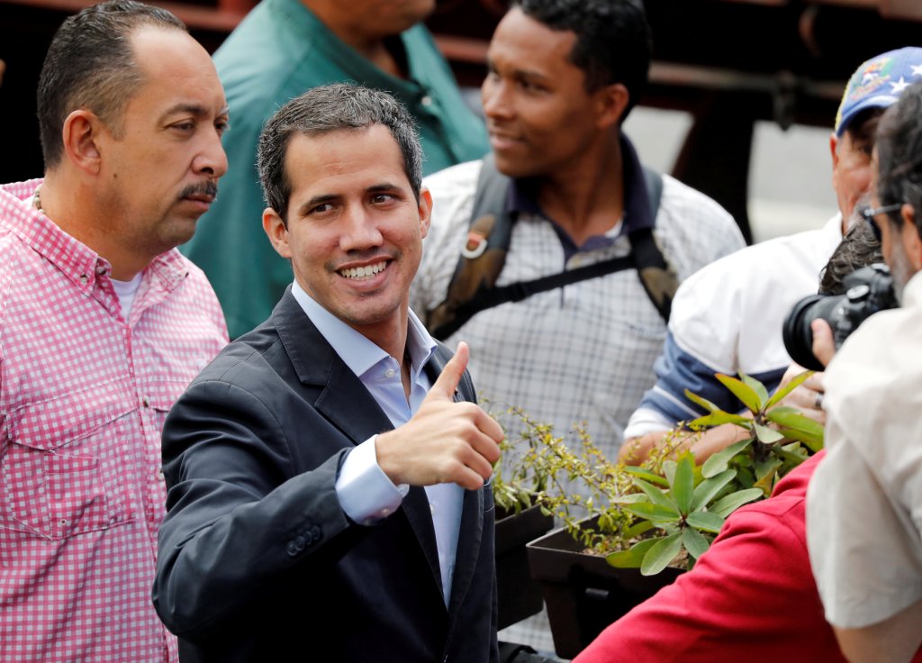 Guaidó rechazó también que el país se halle cerca de una intervención militar de Estados Unidos. Reuters