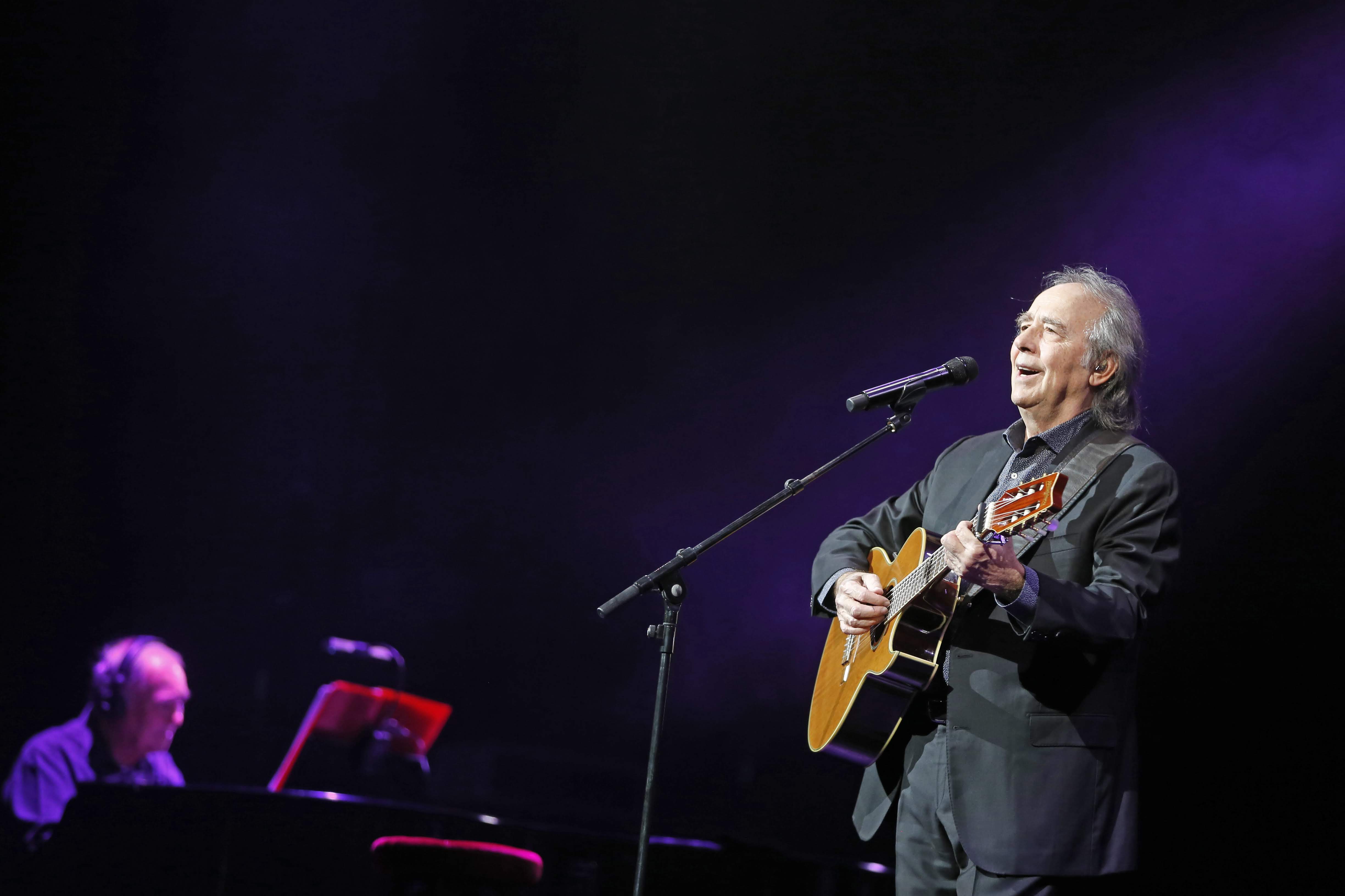 Joan Manuel Serrat reunió a 2 mil en el Diana (Fernando Carranza)