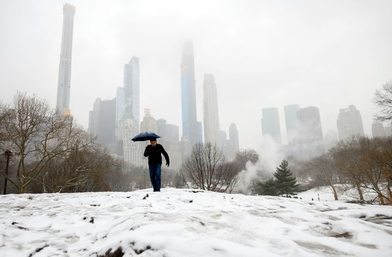 Medios locales indicaron que alrededor de 117 millones de personas están bajo algún tipo alerta por las condiciones del clima.