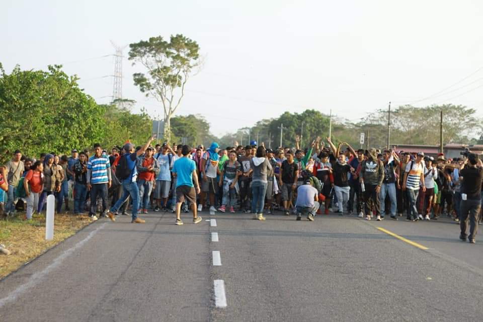 Los migrantes no accedieron ir al INM para revisar su situación, en que agredieron las instalaciones. (Abraham Jimenez)