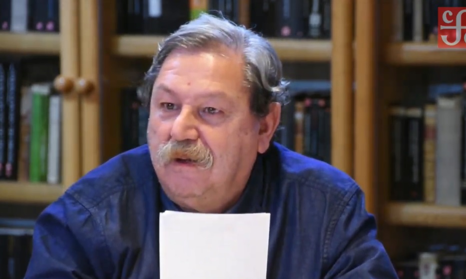 Paco Ignacio Taibo II hizo el anuncio durante su programa por internet (YouTube).