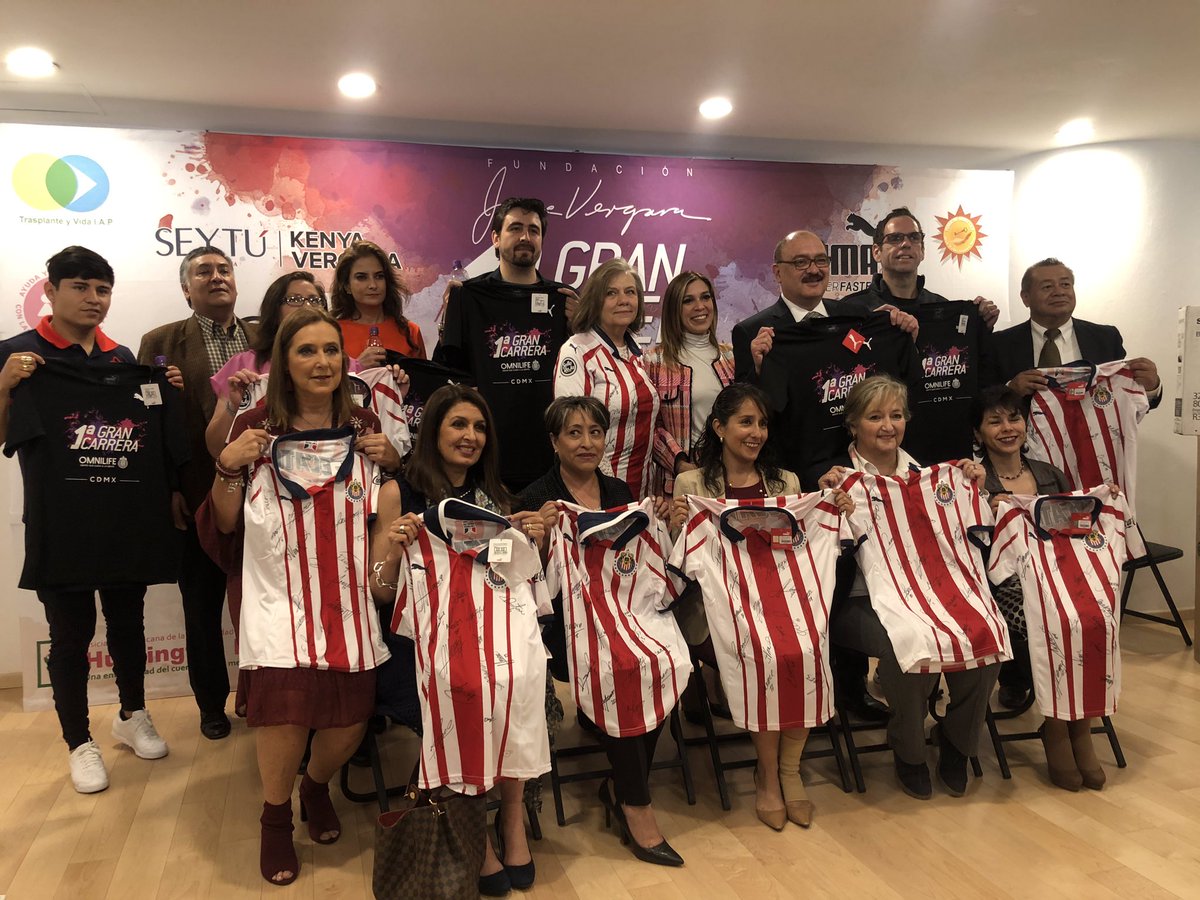 Presentan la primera carrera Chivas en la CdMx (Twitter @Chivas)