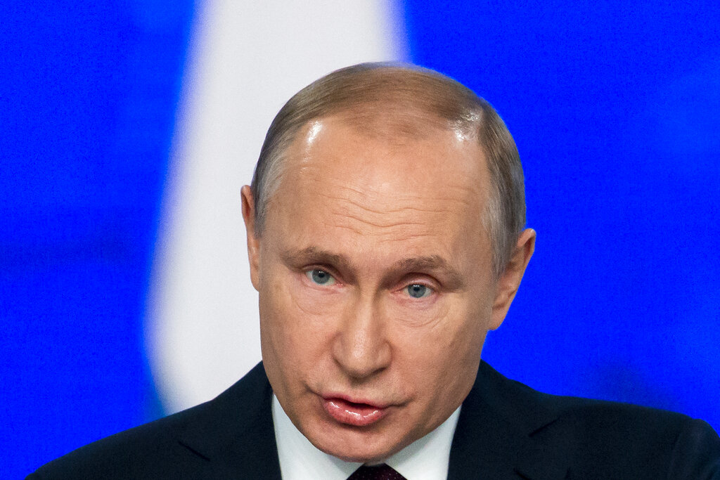 Putin aseguró que el Kremlin sigue dispuesto a negociar con Estados Unidos en materia de desarme estratégico. AP