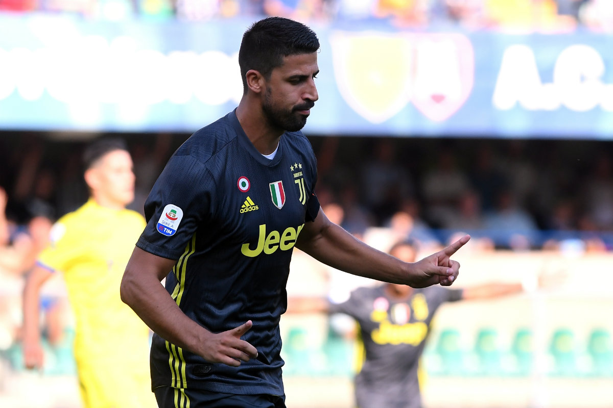 Sami Khedira será baja con la Juventus al menos un mes (Reuters)