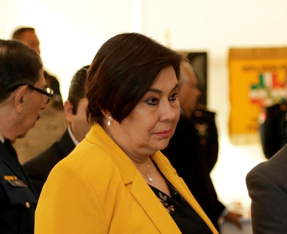 Titular de la Secretaría de Seguridad Pública y Tránsito Municipal (Ssptm), María de Lourdes Rosales (Agencia Enfoque)