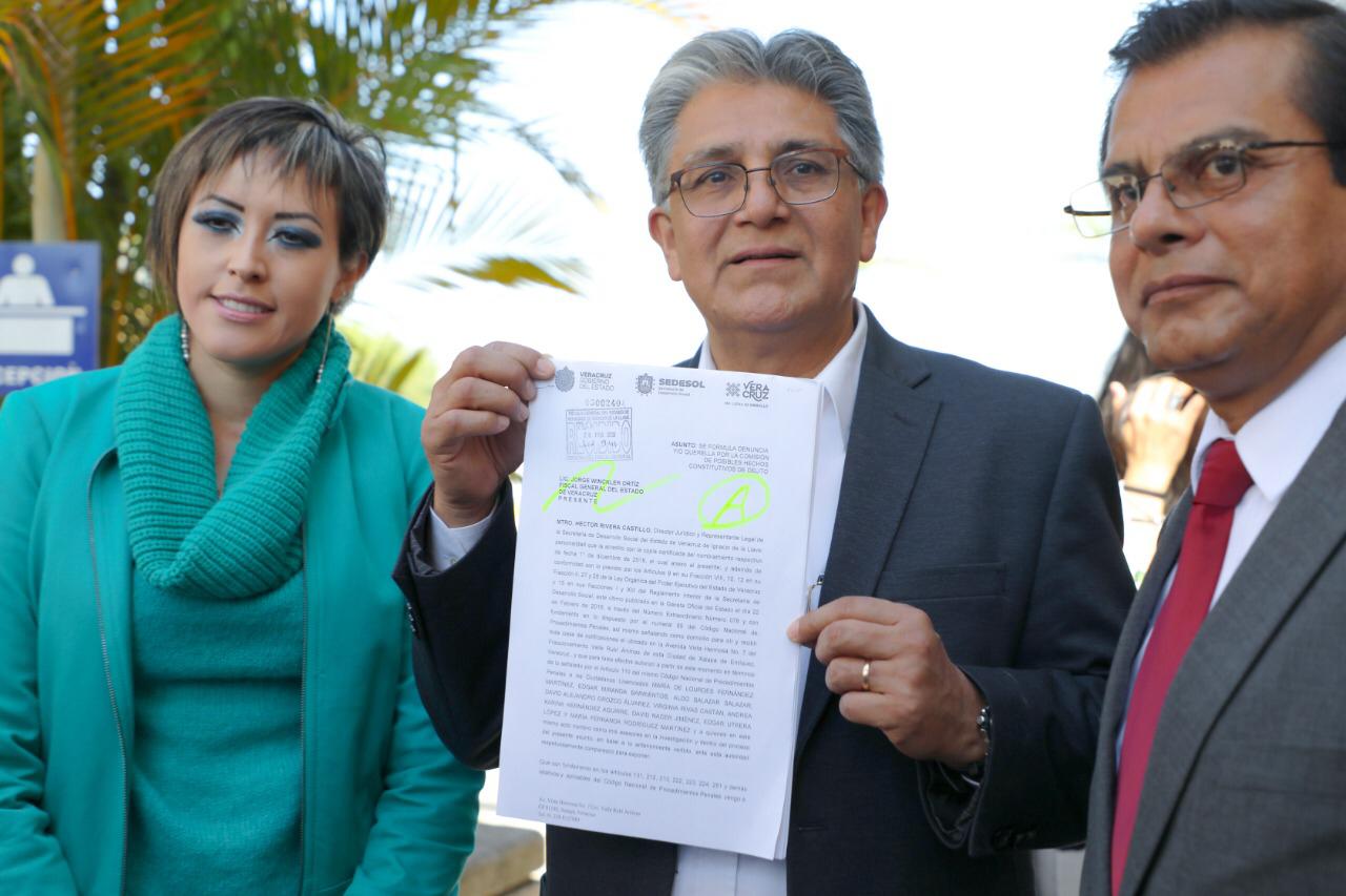 El titular de la SEDESOL en el estado pidió a las autoridades aplicar castigos a quienes resulten responsables (Isabel Zamudio)