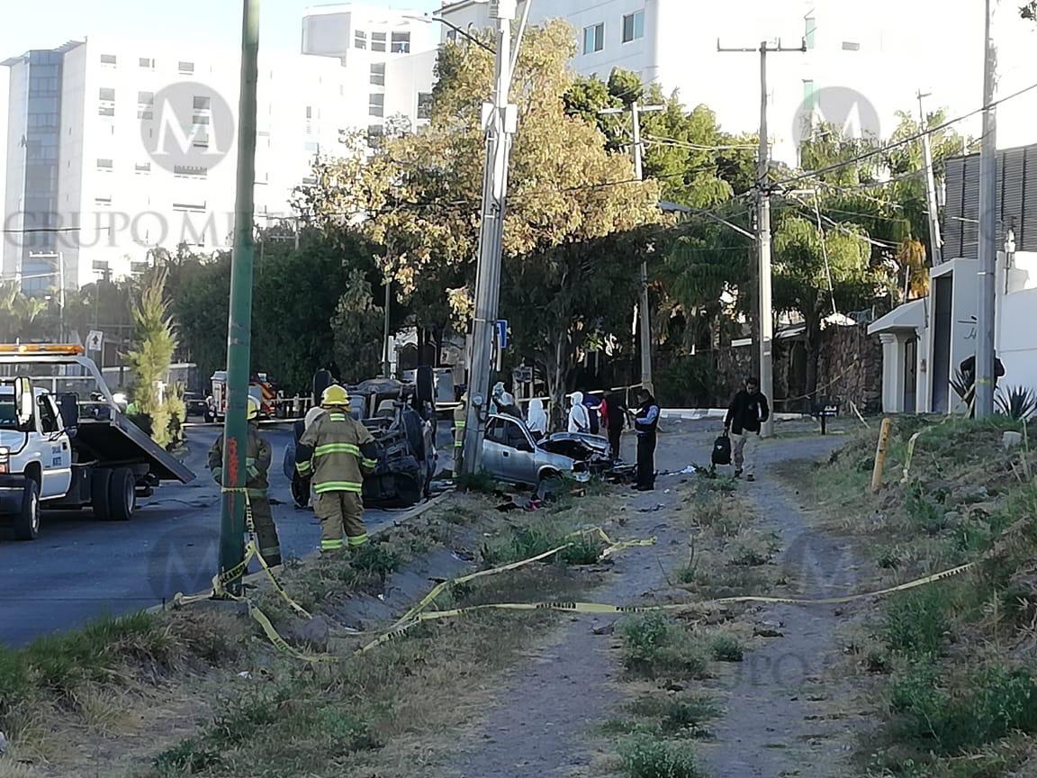 Aparatoso accidente en León