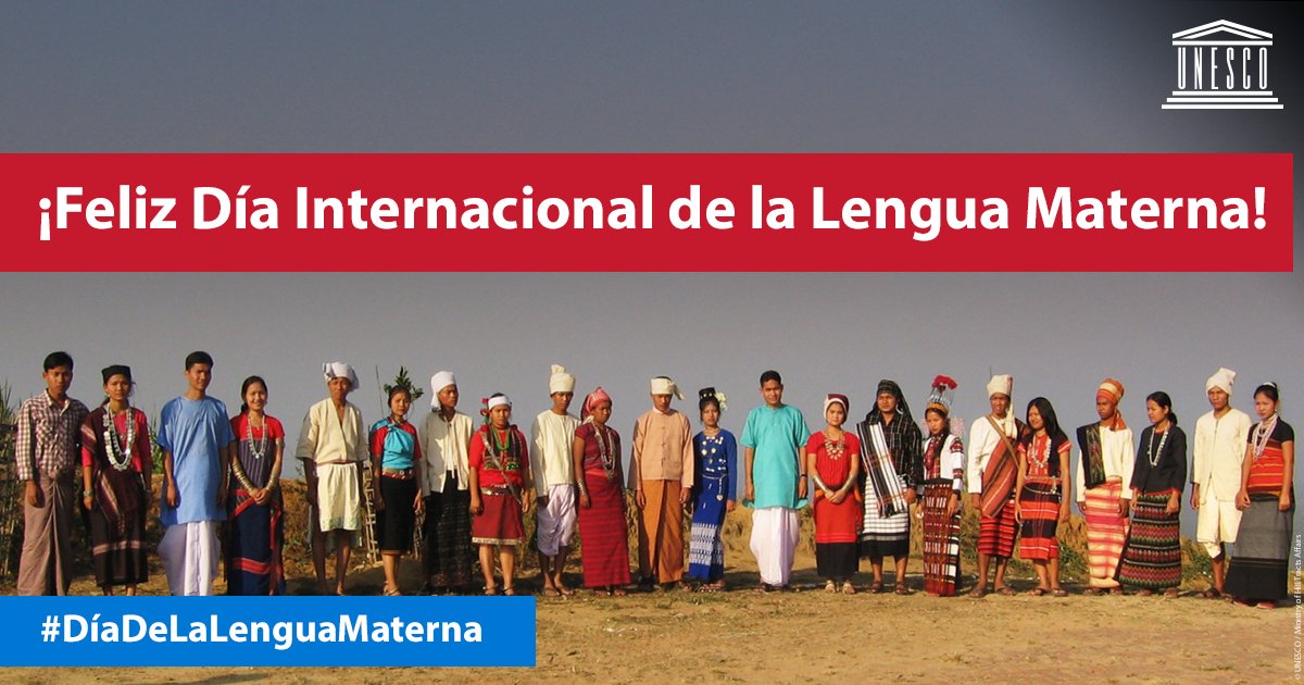 El Día de la Lengua Materna se celebra el 21 de febrero desde 2002. (UNESCO)
