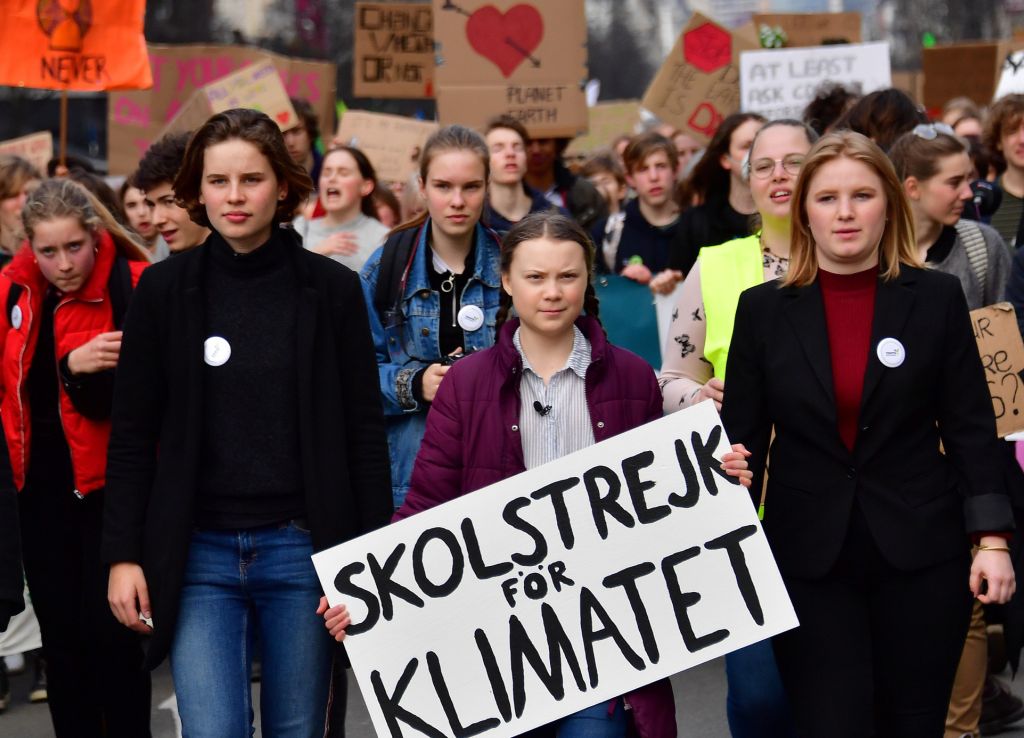 Greta Thunberg. AFP