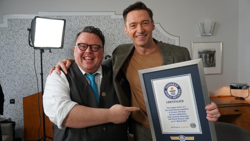 Hugh Jackman rompe récord Guinness por 'Wolverine' . (Foto: Reécord Guinness)