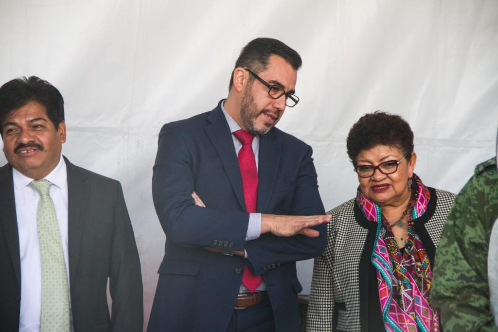 Jesús Orta y Ernestina Godoy, titulares de la SSC y de la Procuraduría capitalina. (Cuartoscuro)
