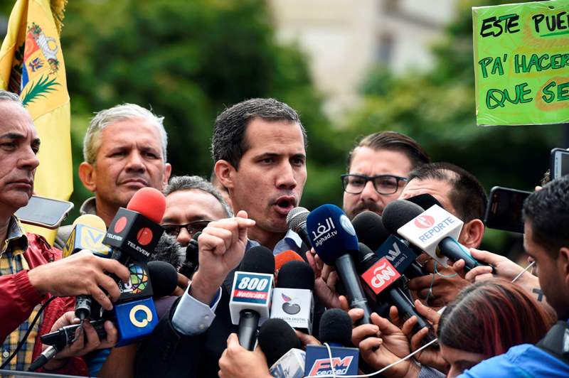 Juan Guaidó.