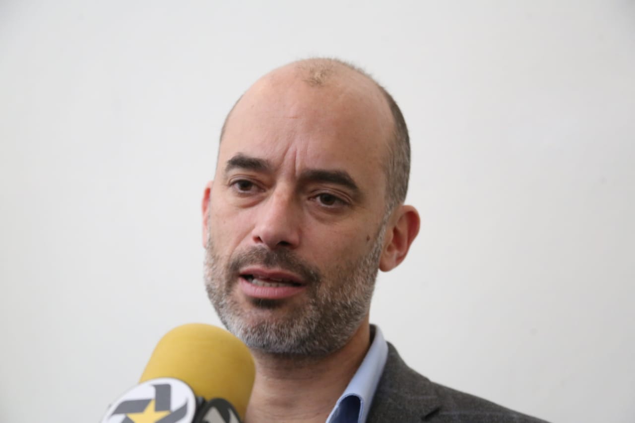 Miguel Treviño, alcalde de San Pedro, afirmó que el 50% de los policías del municipio regresaron a las calles. Foto: Leonel Rocha